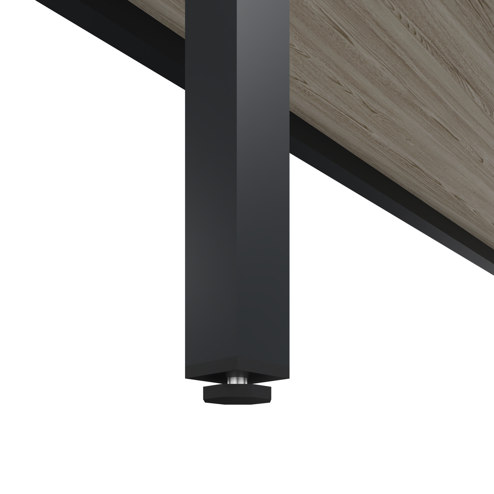 C+P Sitzbank Solid HPL, 438x1000x358mm, 7021/VK031