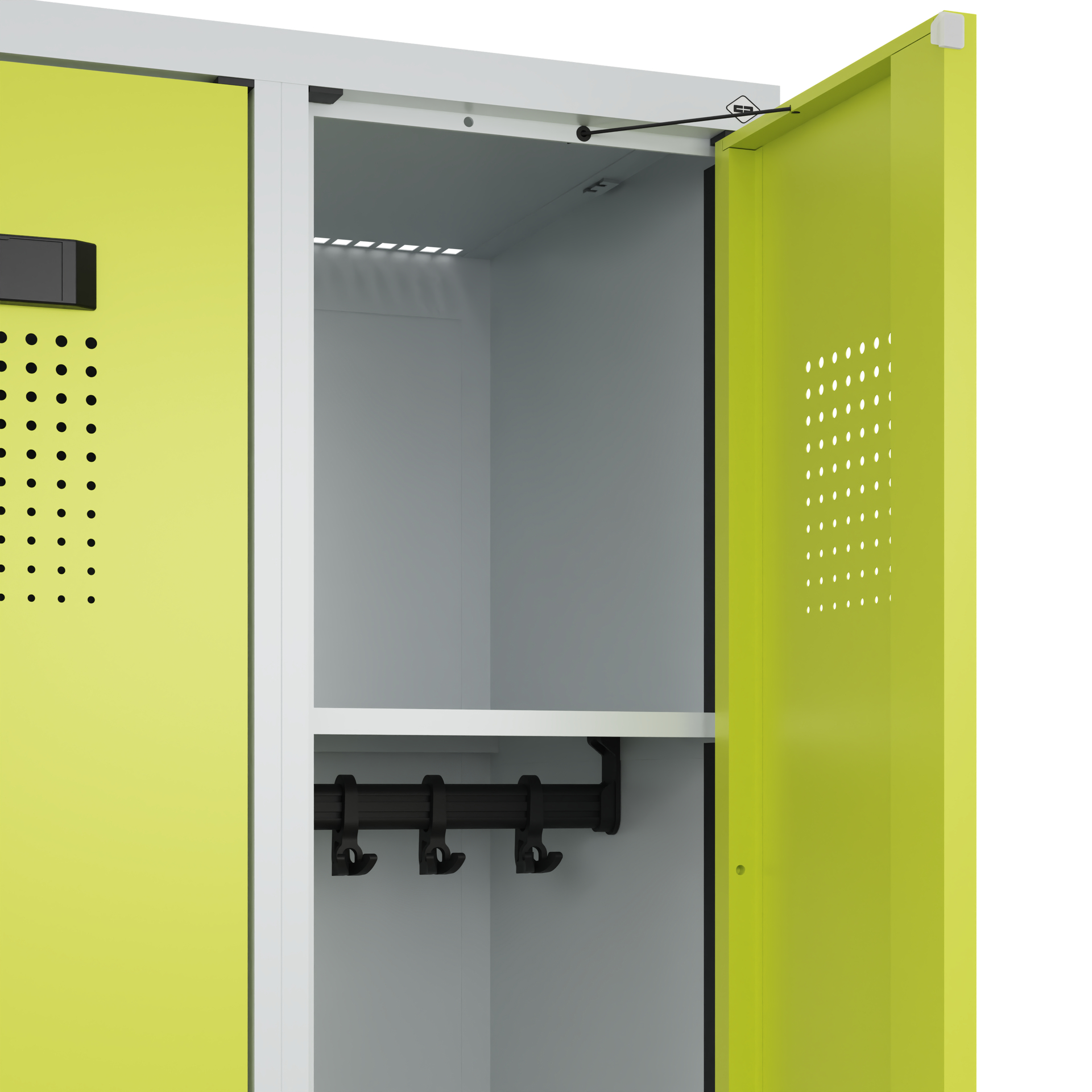 C+P Spind Evolo PLUS, Bank, 1 Abteil, 2120x300x815mm