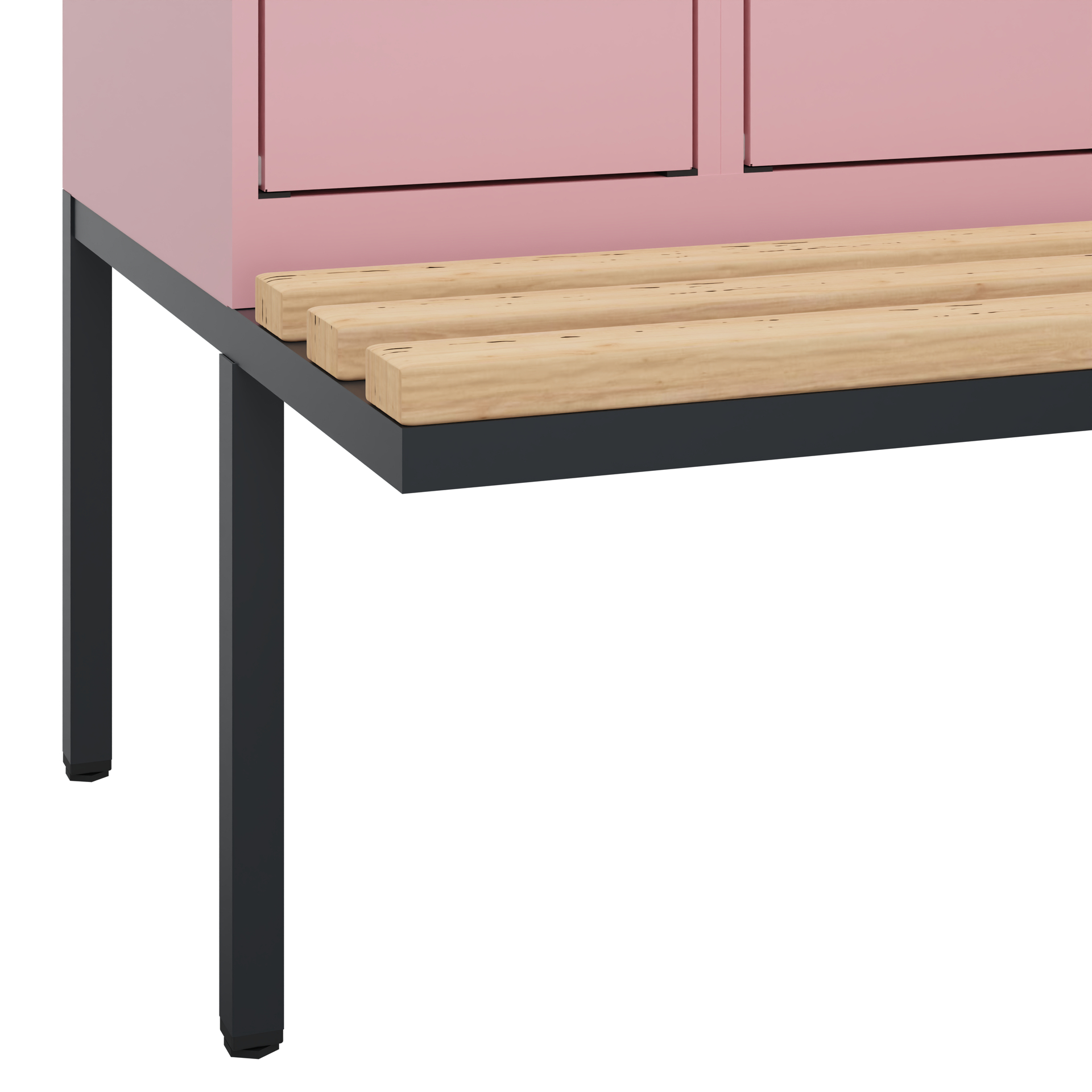 C+P Spind Evolo PLUS, Bank, 4 Abteile, 1950x1200x8