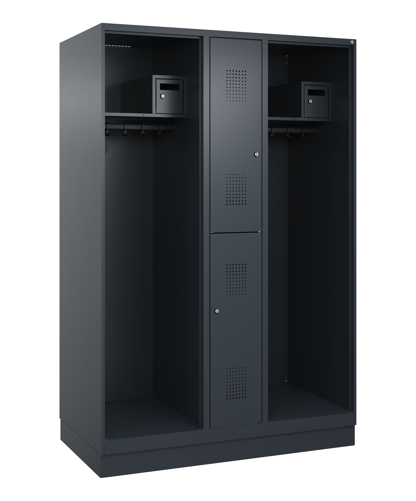 C+P Feuerwehrspind Maxi, 2 Fächer, 1850x1300x600mm