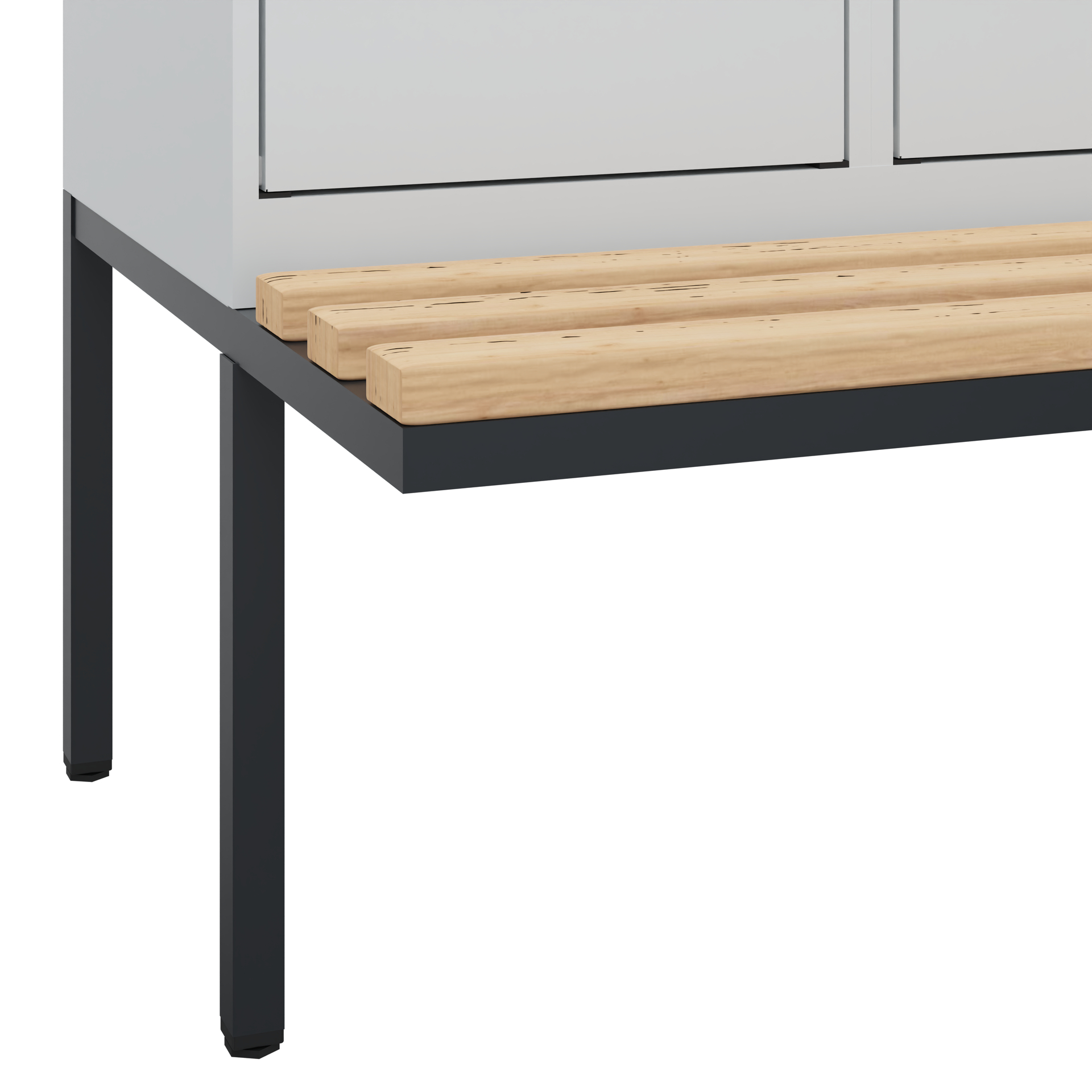C+P Spind Evolo PLUS, Bank, 3 Abteile, 1950x1200x8