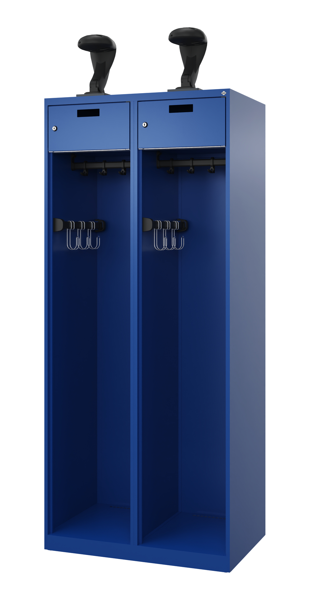 C+P Feuerwehrspind Praktus, 2 Abteile, 1850x800x50