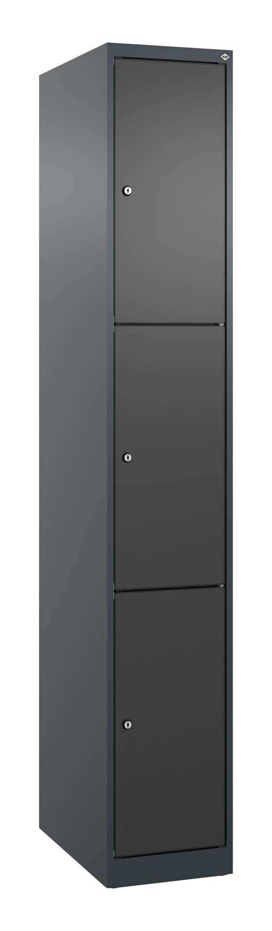 C+P Schlie�fachschrank Evolo PLUS, 3 F�cher, 1850x300x500mm
