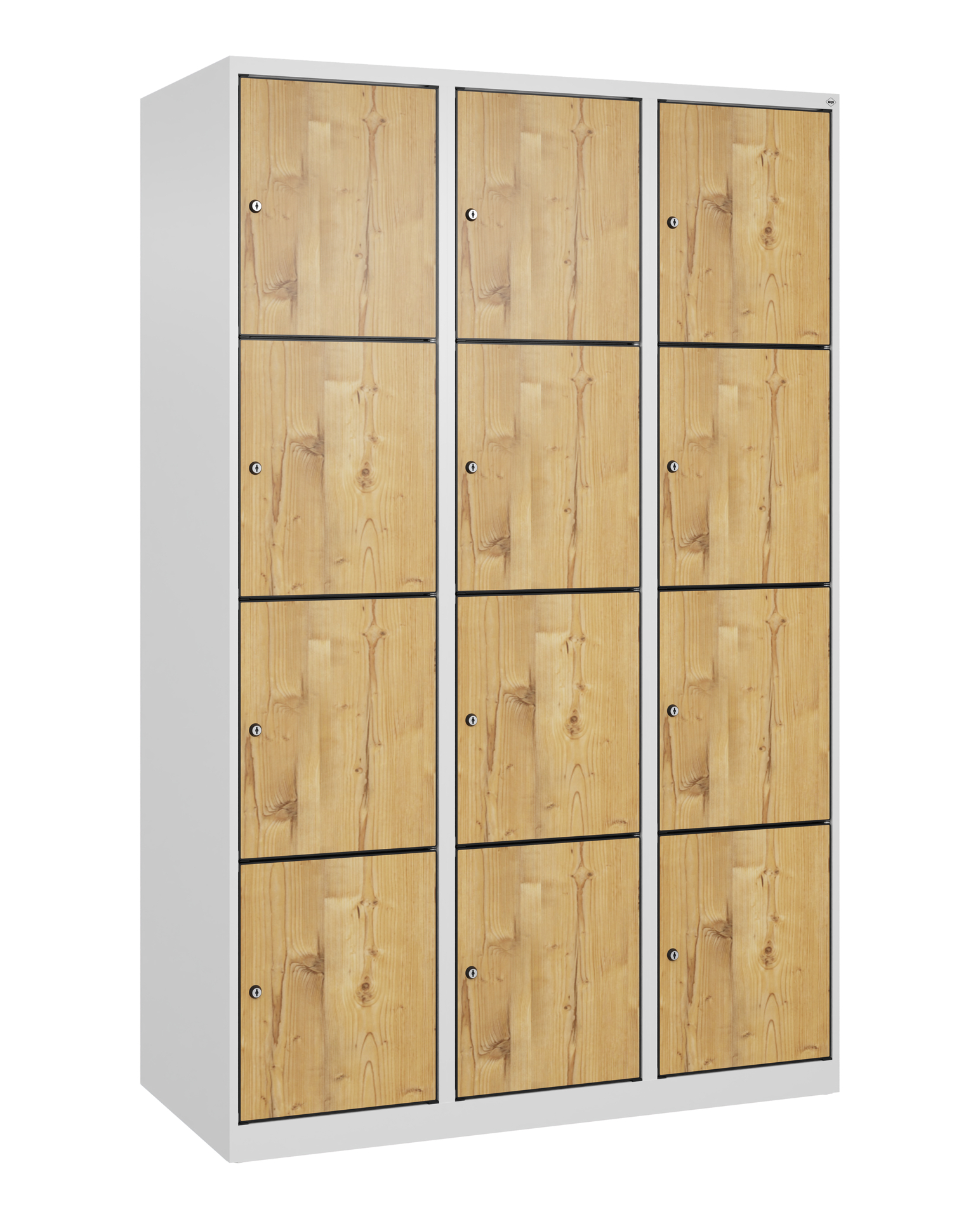 C+P Schlie�fachschrank Evolo PLUS, 12 F�cher, 1850x1200x500mm