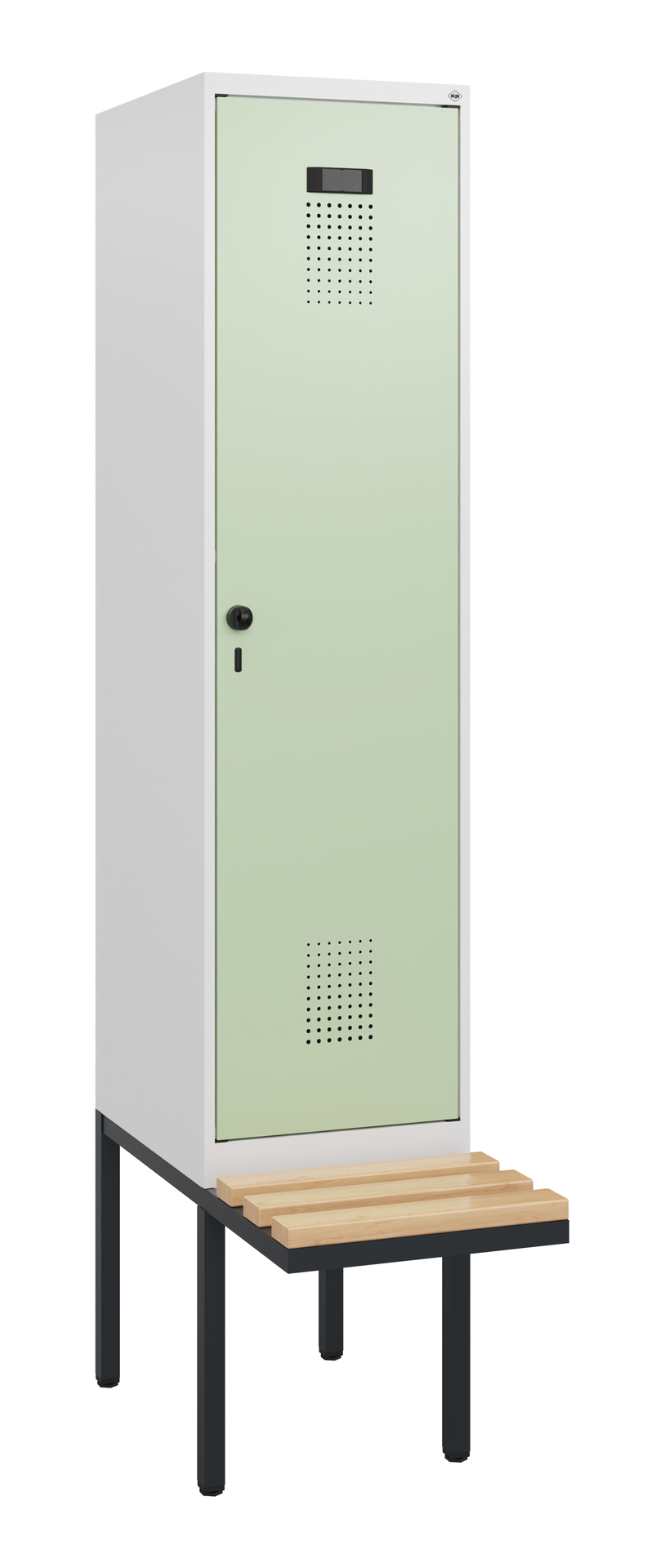 C+P Spind Evolo PLUS, Bank, 1 Abteil, 1950x400x815