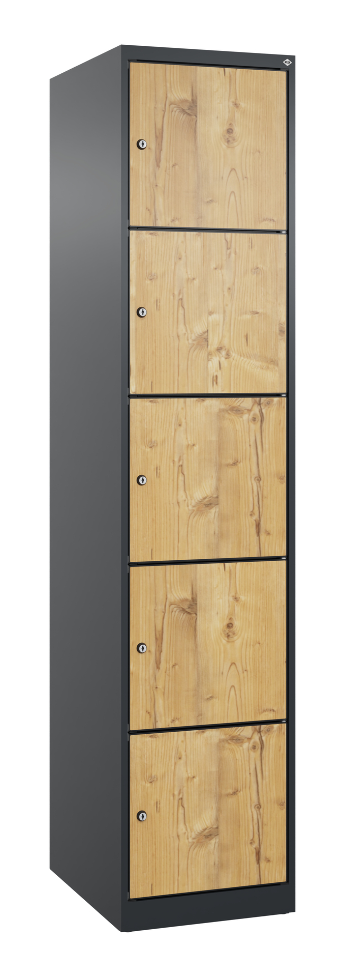 C+P Schlie�fachschrank Evolo PLUS, 5 F�cher, 1850x400x500mm