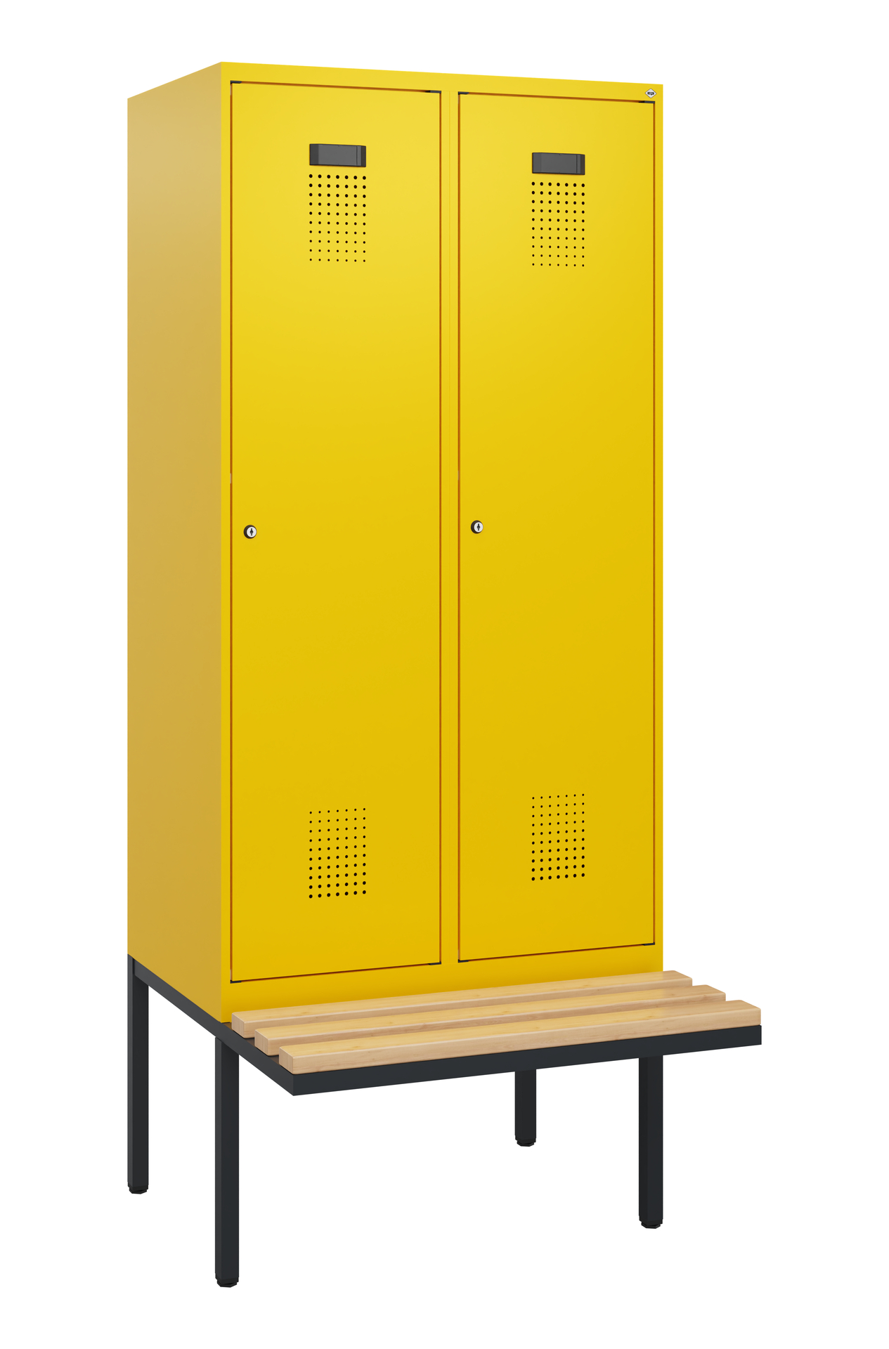 C+P Spind Evolo PLUS, Bank, 2 Abteile, 1950x800x81