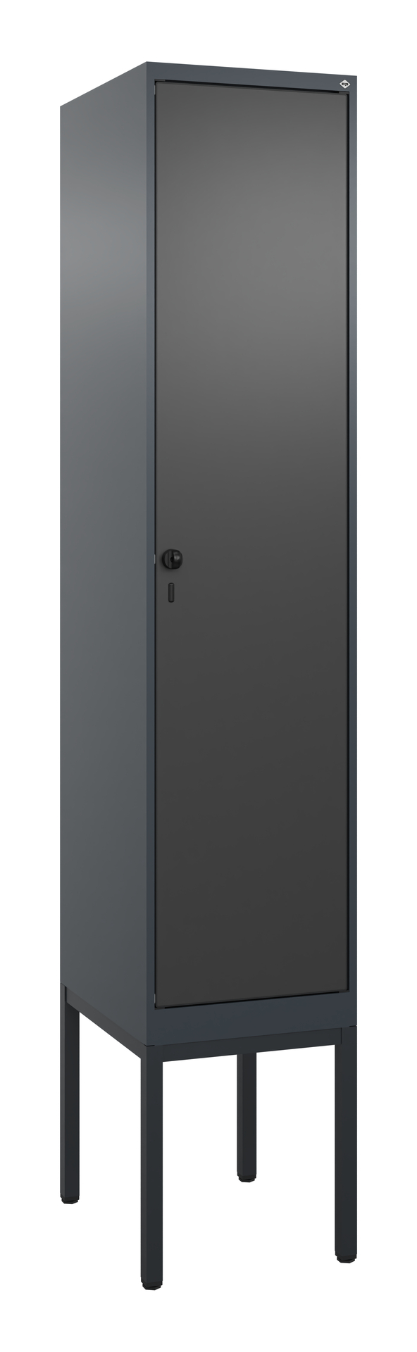 C+P Spind Evolo PLUS, Gestell, 1 Abteil, 2120x400x500mm