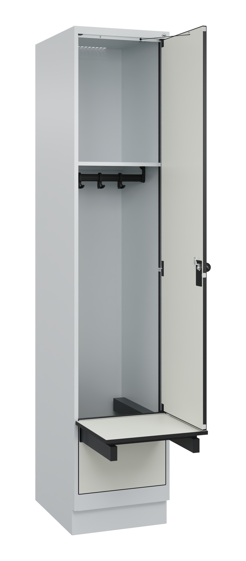 C+P Spind Evolo PLUS, Bank, 1 Abteil, 1950x400x815mm
