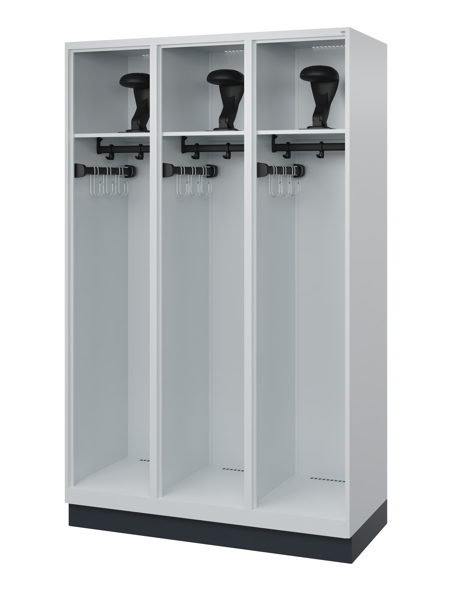 C+P Feuerwehrspind Expert, 4 Abteile, 1850x1200x50