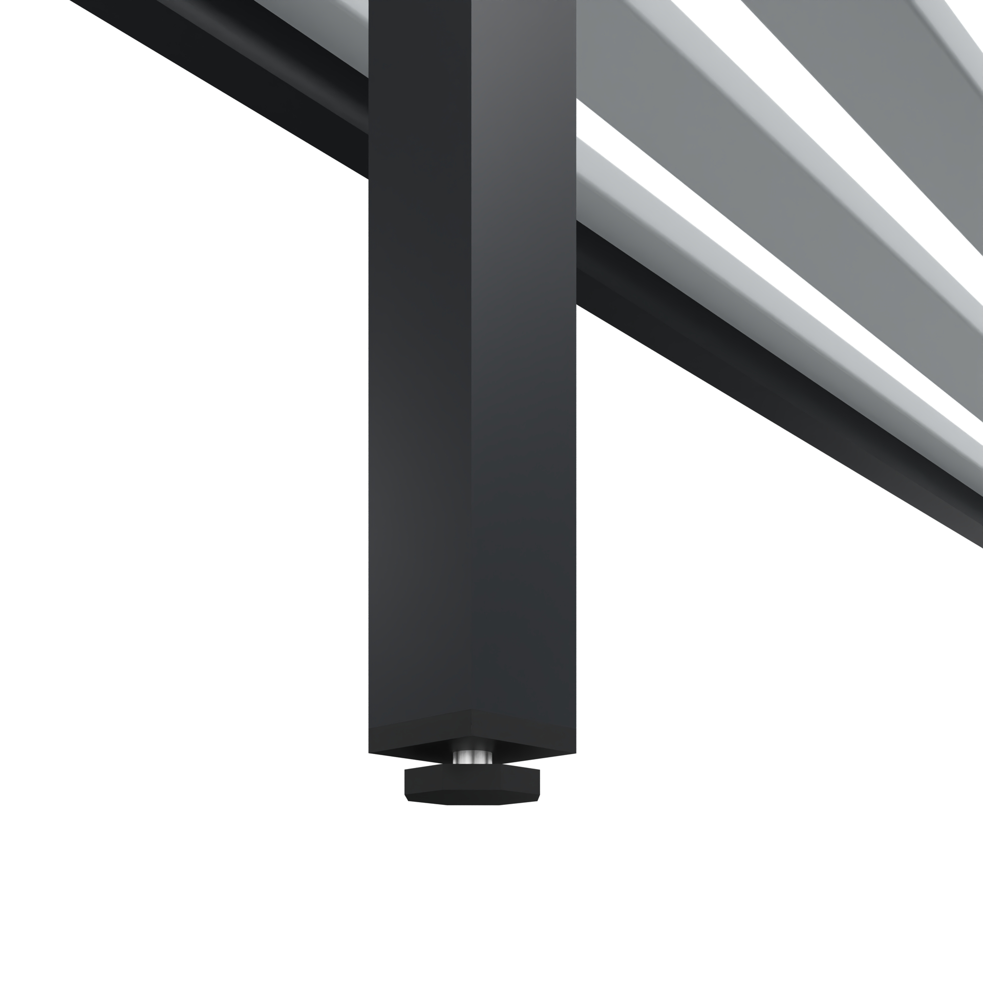 C+P Sitzbank Solid, 774x1000x770mm, 7021/Lichtgrau