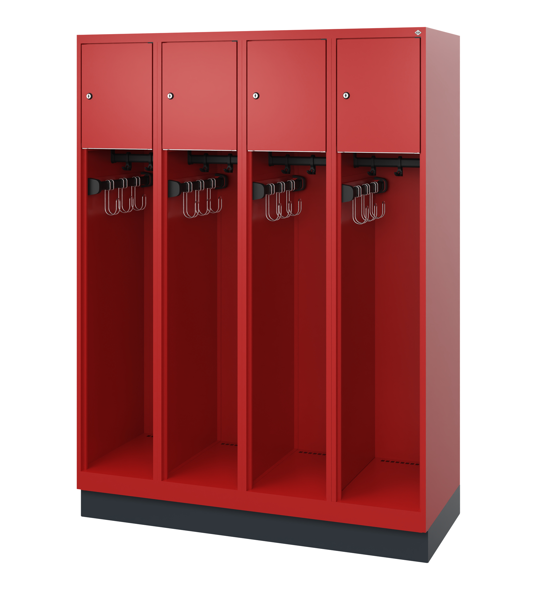 C+P Feuerwehrspind Youngster, 4 Abteile, 1530x1200