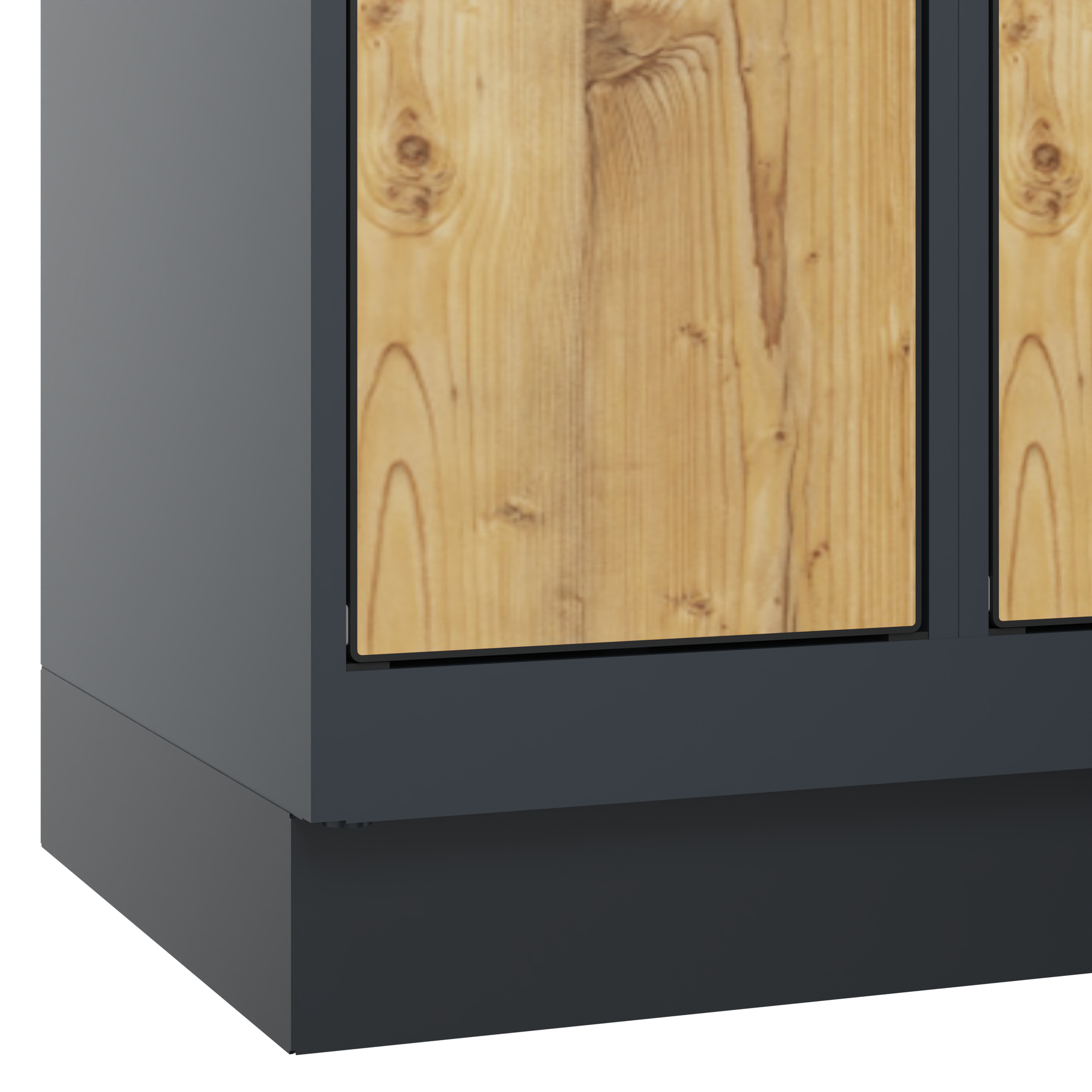 C+P Schlie�fachschrank Evolo PLUS, Sockel, 6 F�cher, 1950x300x500mm