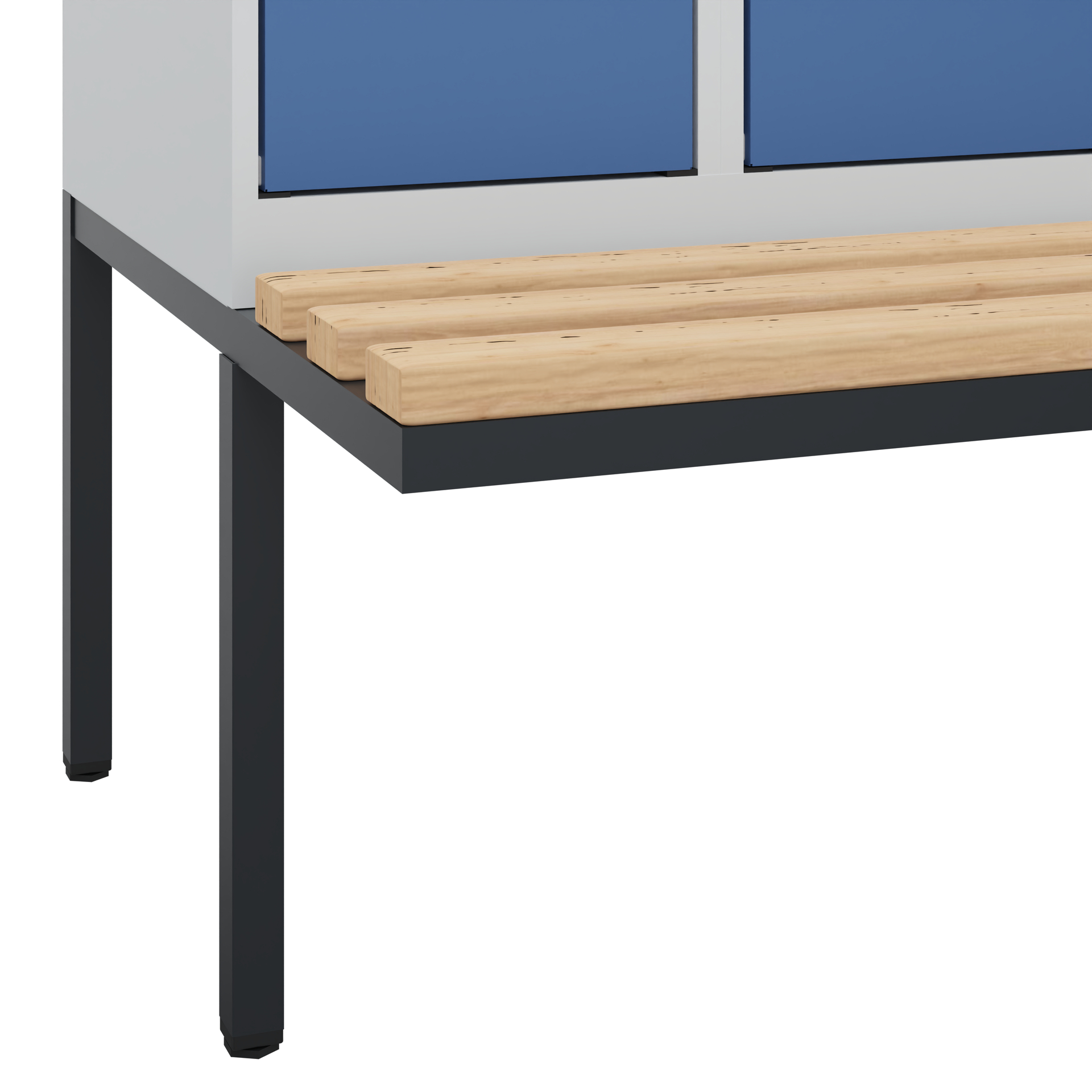 C+P Spind Evolo PLUS, Bank, 4 Abteile, 1950x1200x8