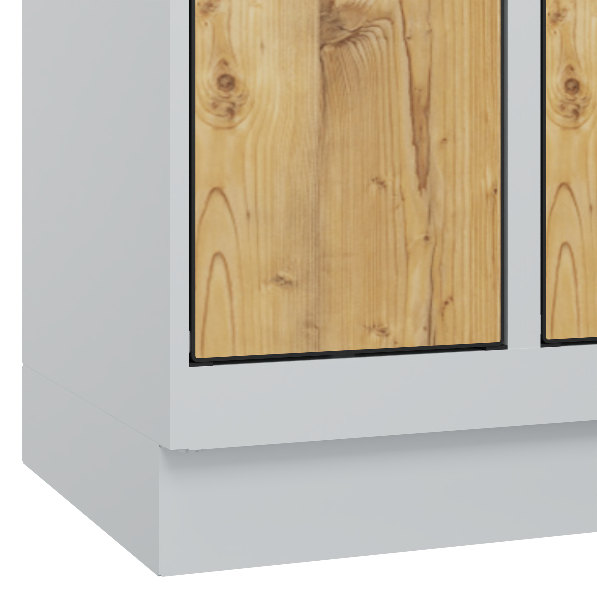 C+P Schlie�fachschrank Evolo PLUS, Sockel, 20 F�cher, 1950x1200x500mm