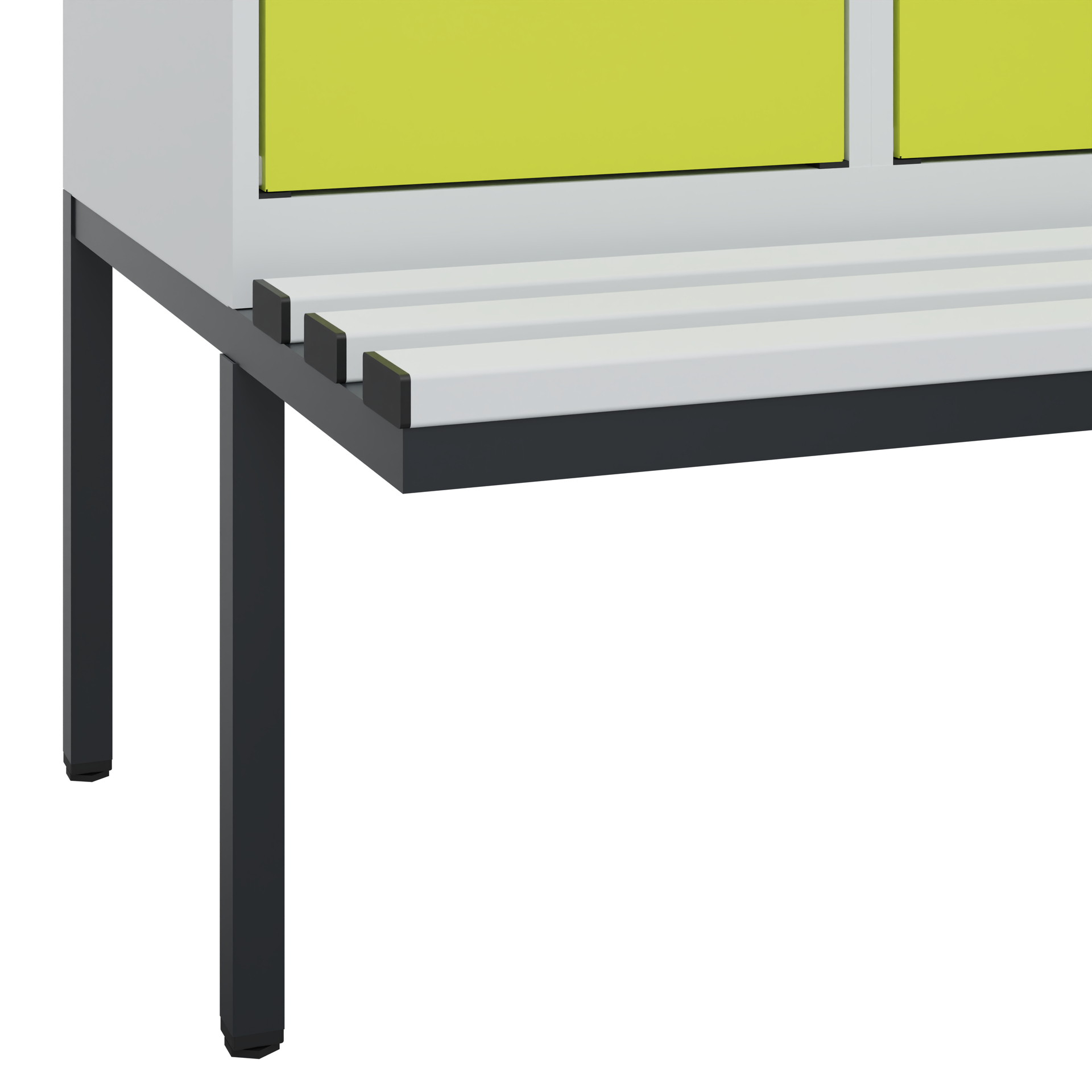 C+P Spind Evolo PLUS, Bank, 1 Abteil, 1950x400x815