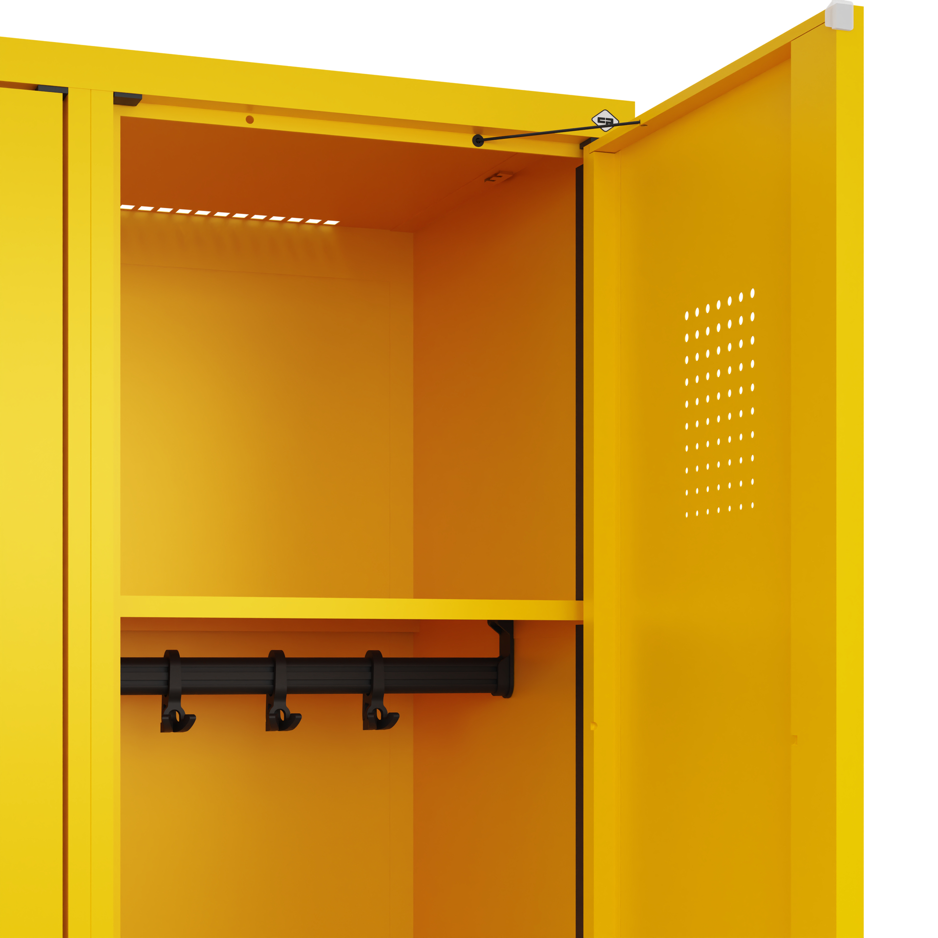 C+P Spind Evolo PLUS, Bank, 1 Abteil, 1950x400x815mm