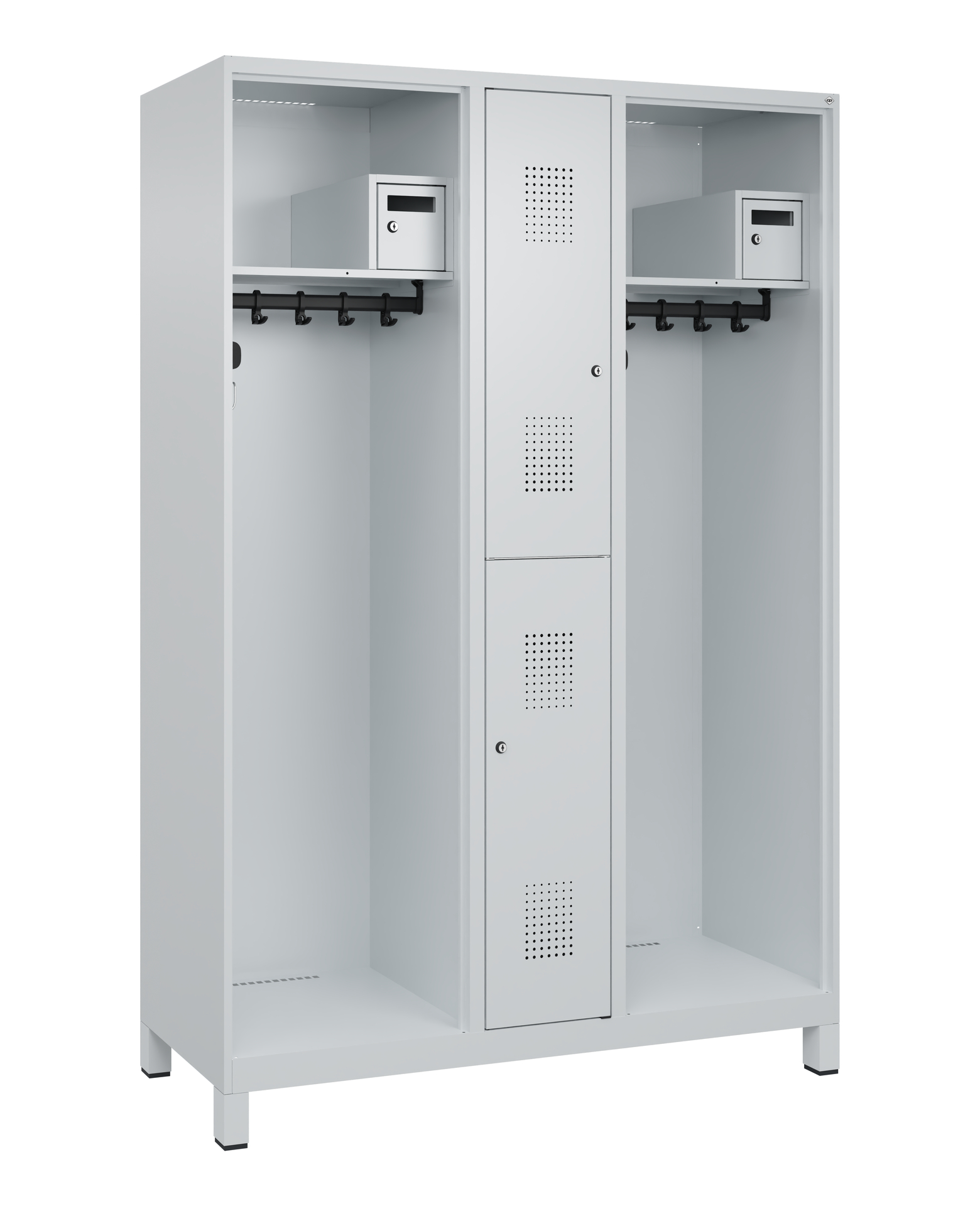 C+P Feuerwehrspind Maxi, 2 Fächer, 1850x1300x500mm