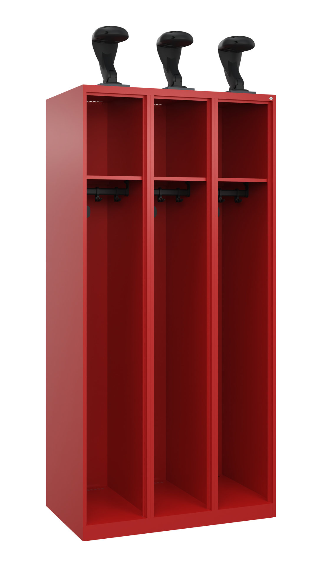 C+P Feuerwehrspind Expert, 3 Abteile, 1850x900x500