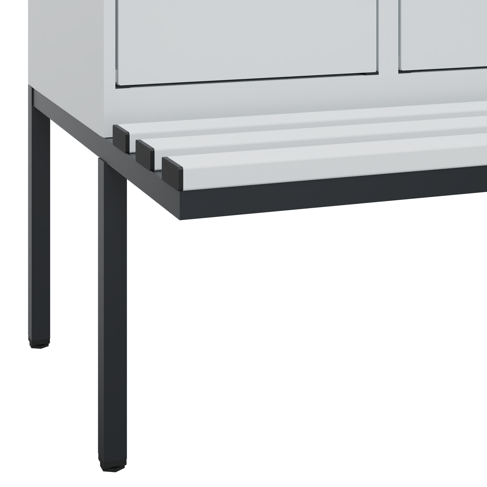 C+P Spind Evolo PLUS, Bank, 3 Abteile, 2120x1200x8