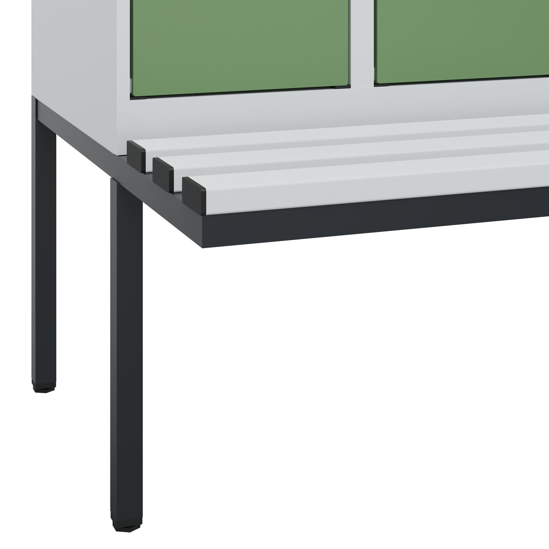 C+P Spind Evolo PLUS, Bank, 1 Abteil, 1950x300x815