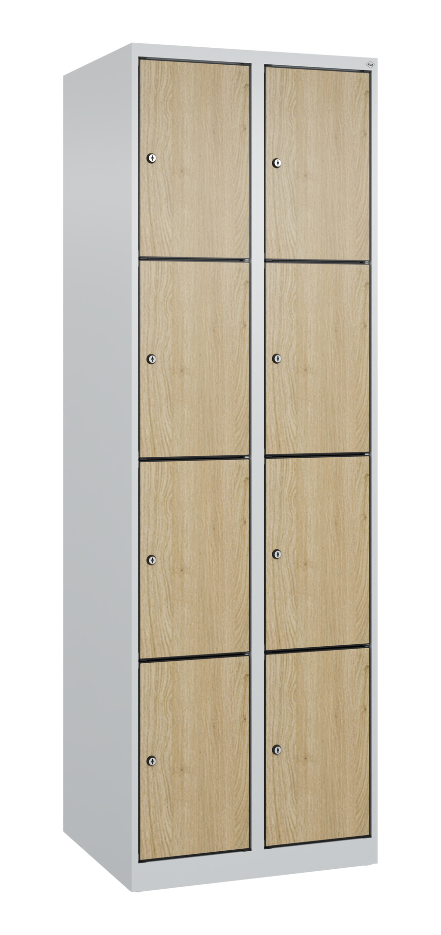 C+P Schlie�fachschrank Evolo PLUS, 8 F�cher, 1850x600x500mm