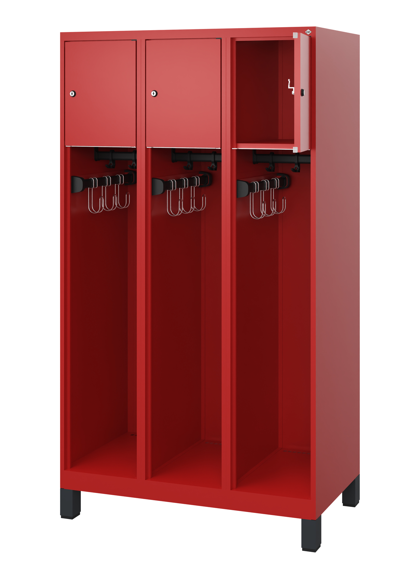 C+P Feuerwehrspind Youngster, 3 Abteile, 1530x900x