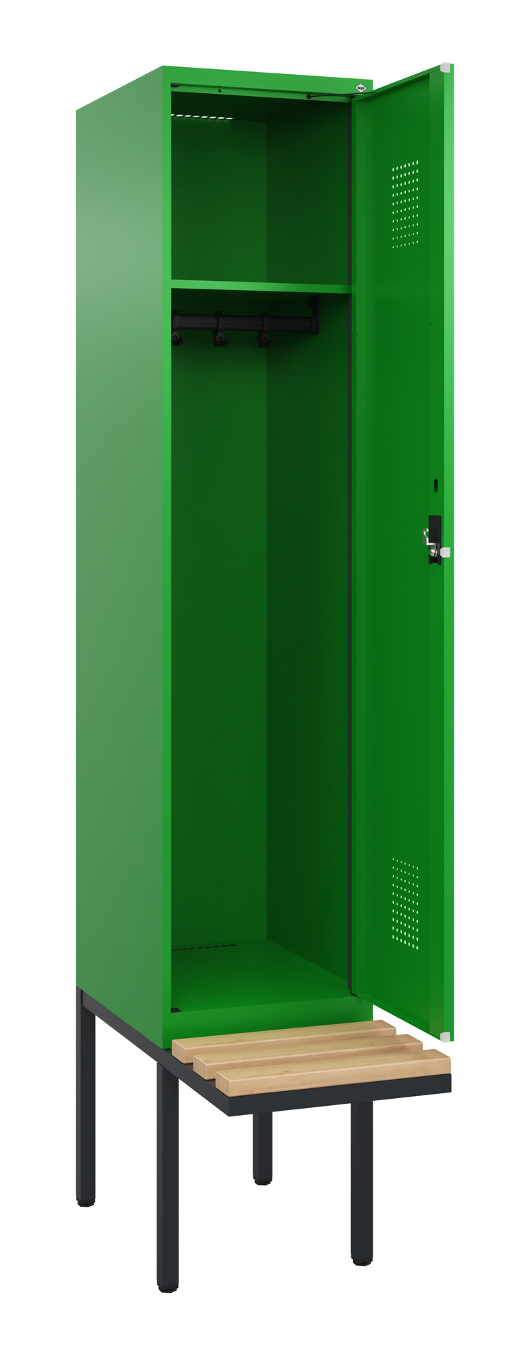 C+P Spind Evolo PLUS, Bank, 1 Abteile, 2120x400x81