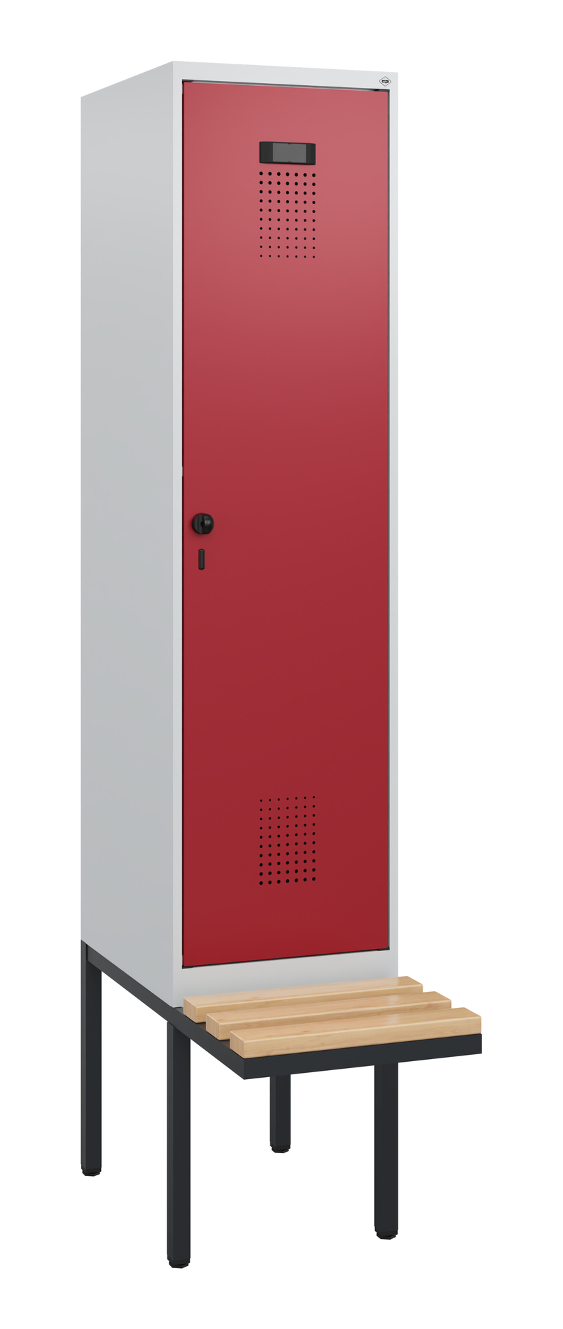 C+P Spind Evolo PLUS, Bank, 1 Abteil, 1950x400x815