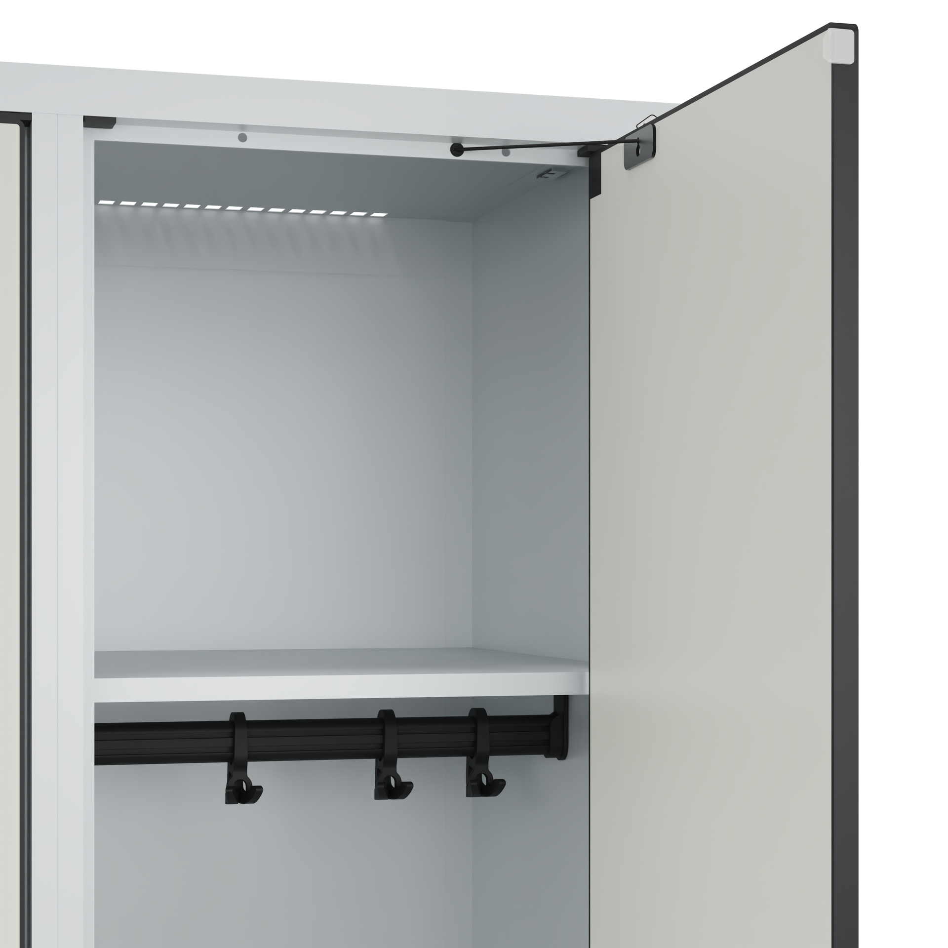 C+P Spind Evolo PLUS, 1 Abteil, 1850x400x500mm