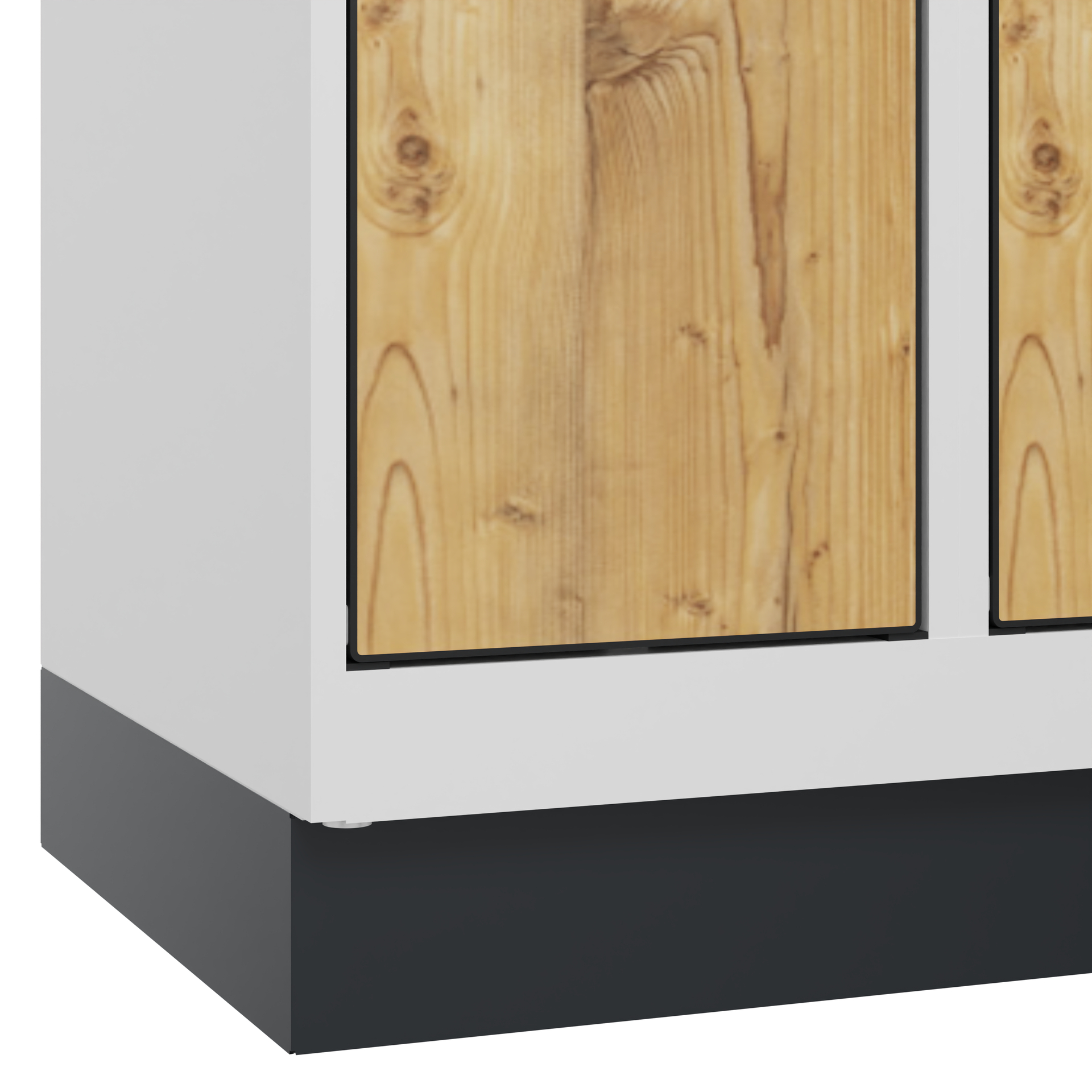 C+P Schlie�fachschrank Evolo PLUS, Sockel, 6 F�cher, 1950x600x500mm