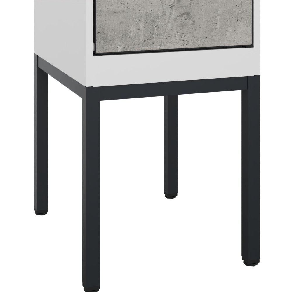 C+P Spind Evolo PLUS, Gestell, 1 Abteil, 2120x400x500mm