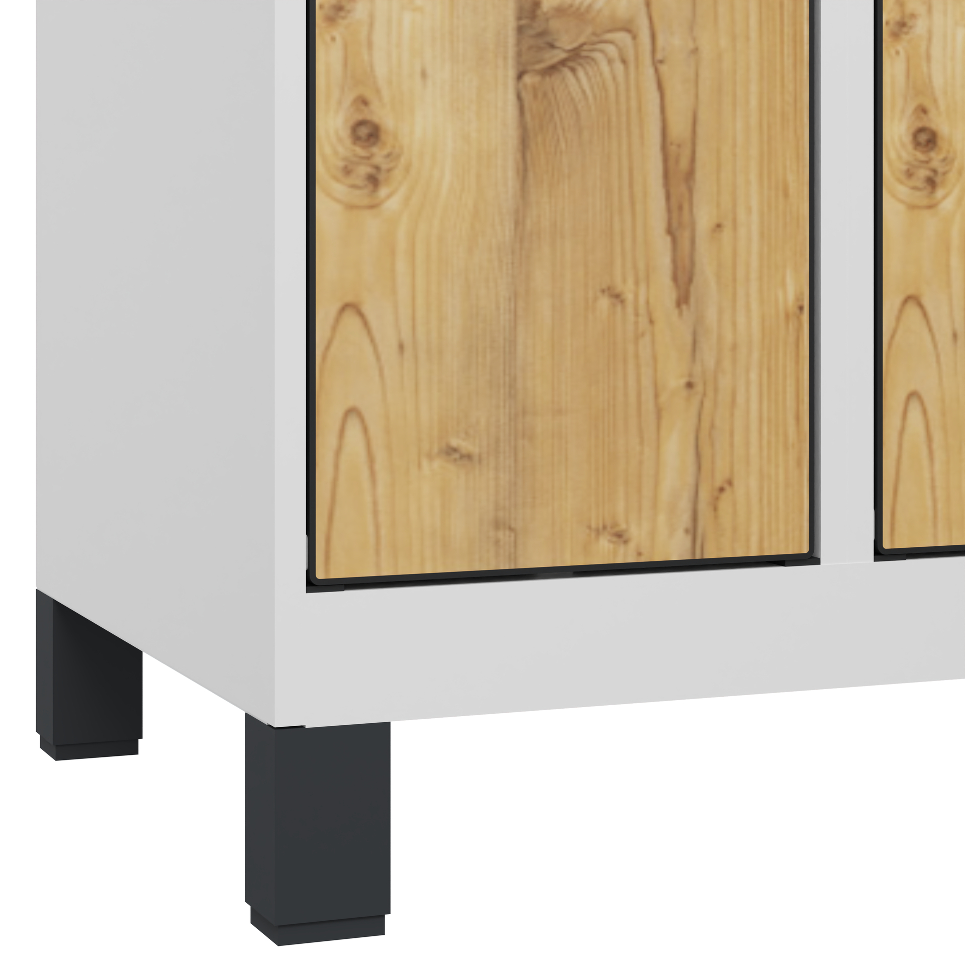 C+P Schlie�fachschrank Evolo PLUS, F��e, 6 F�cher, 1950x300x500mm