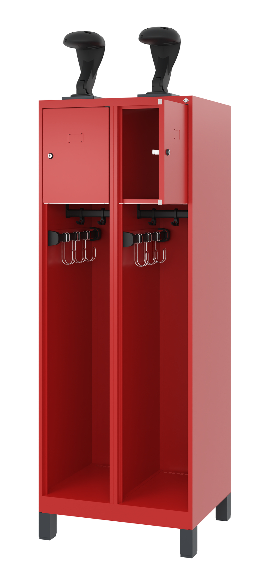 C+P Feuerwehrspind YOUNGSTER, 2 Abteile, H1530B300