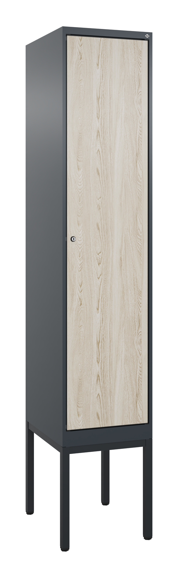 C+P Spind Evolo PLUS, Gestell, 1 Abteil, 2120x400x500mm