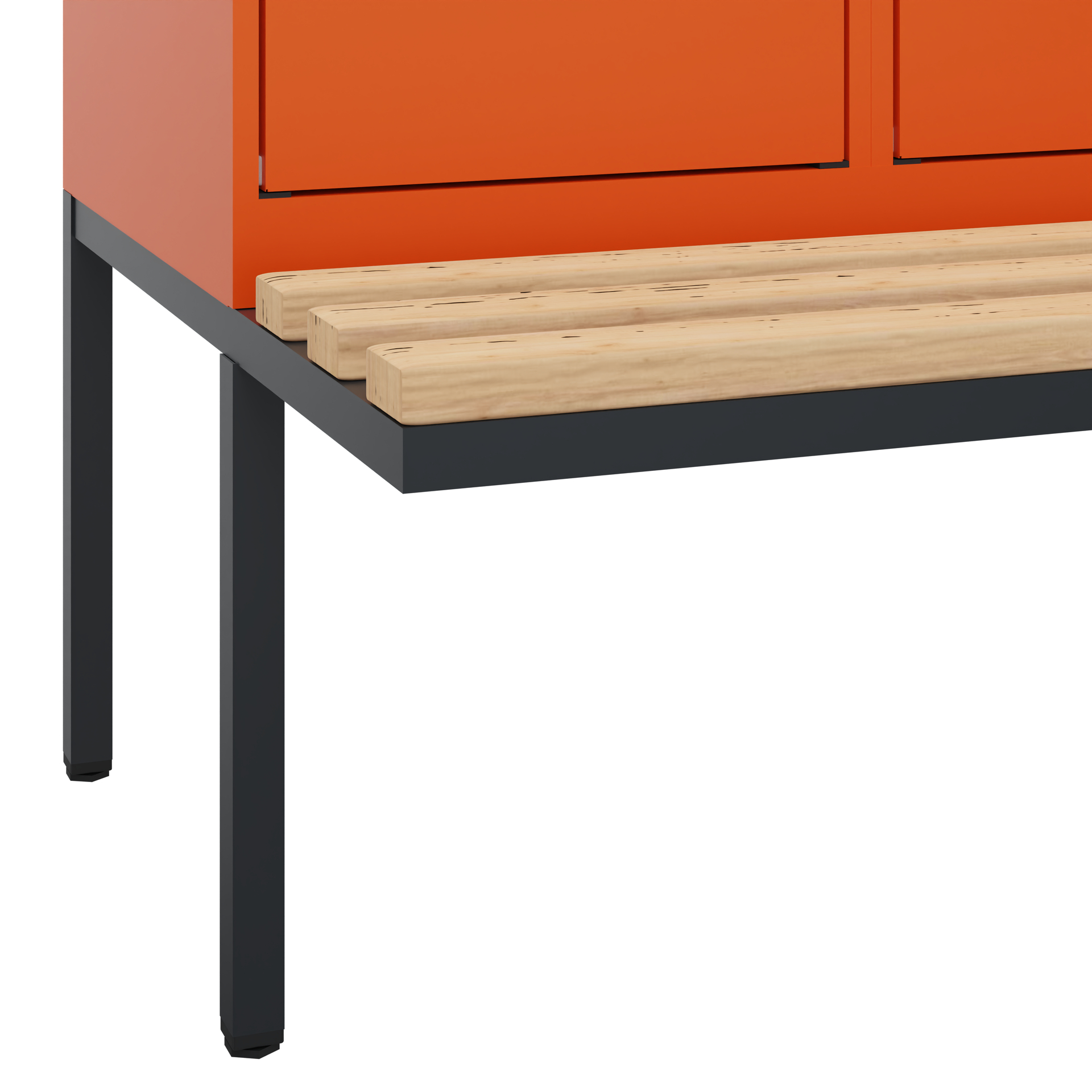 C+P Spind Evolo PLUS, Bank, 1 Abteil, 1950x400x815