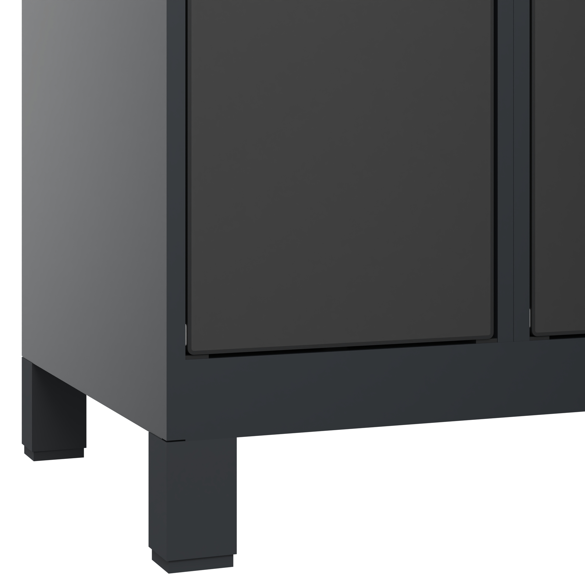 C+P Schlie�fachschrank Evolo PLUS, F��e, 12 F�cher, 1950x1200x500mm