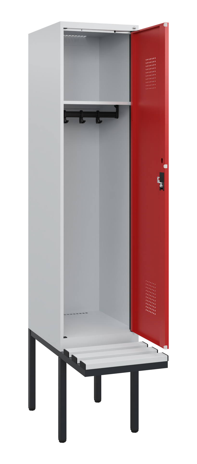 C+P Spind Evolo PLUS, Bank, 1 Abteil, 1950x400x815
