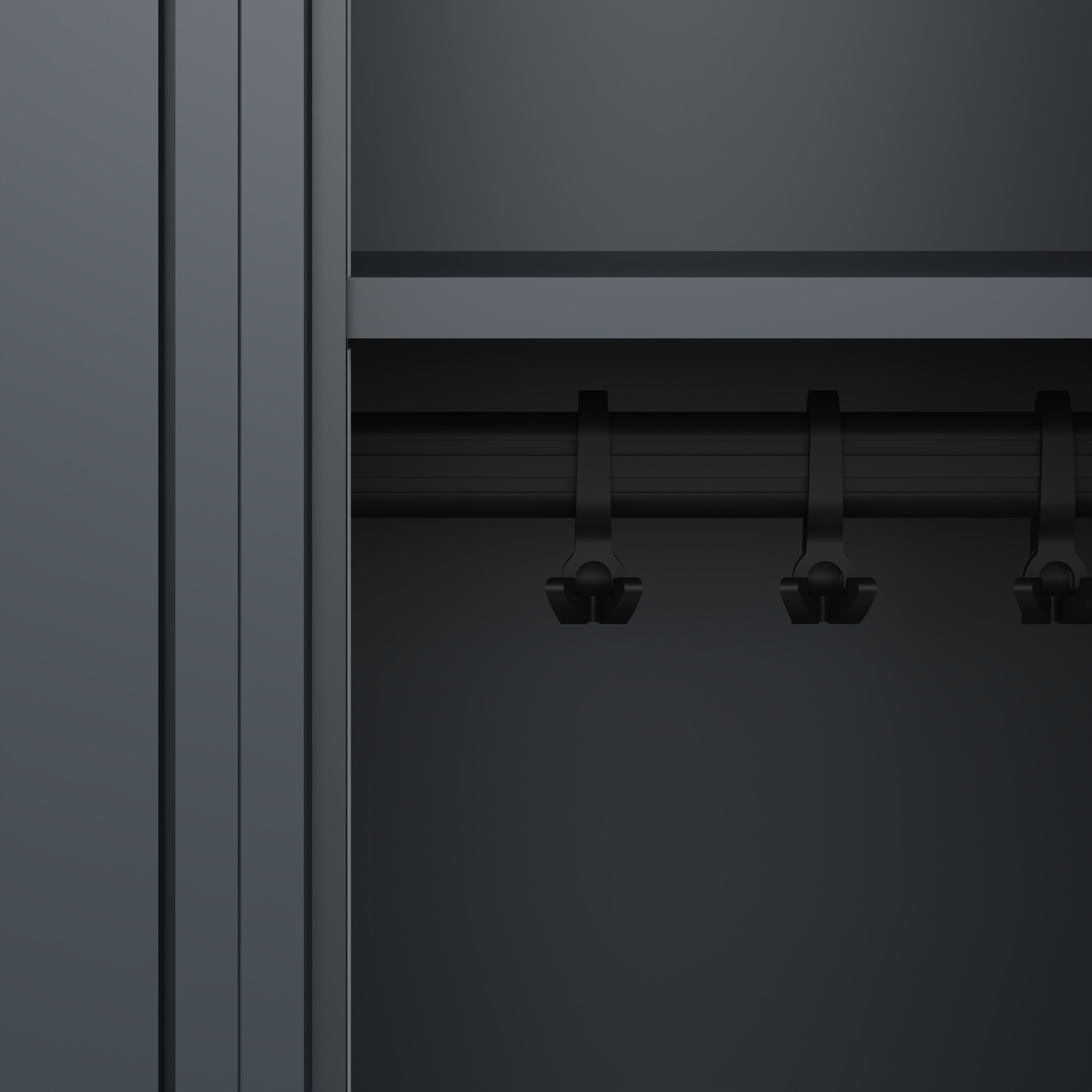 C+P Spind Evolo PLUS, Bank, 3 Abteile, 2120x900x81