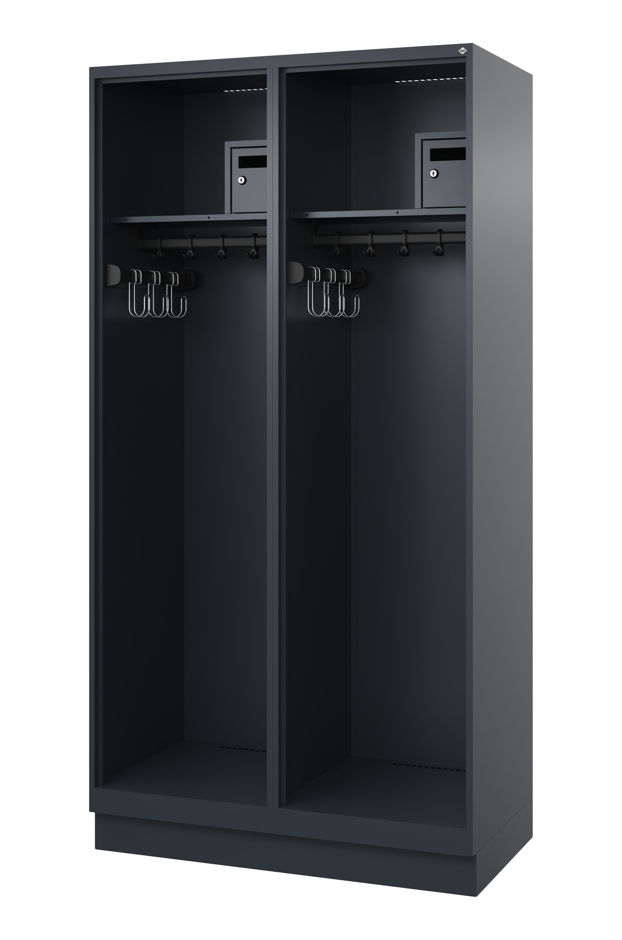 C+P Feuerwehrspind Flexo, 2 Abteile, 1850x1000x500