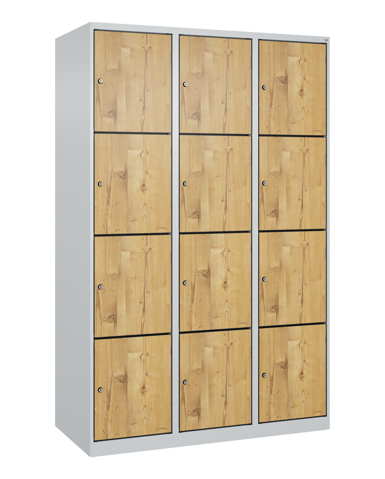 C+P Schlie�fachschrank Evolo PLUS, 12 F�cher, 1850x1200x500mm
