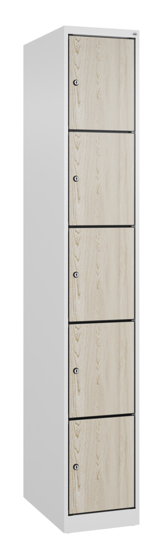 C+P Schlie�fachschrank Evolo PLUS, 5 F�cher, 1850x300x500mm