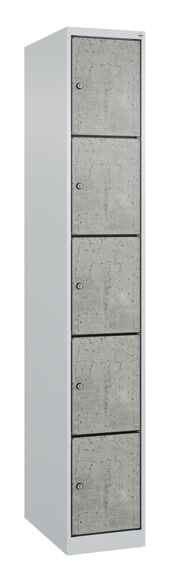 C+P Schlie�fachschrank Evolo PLUS, 5 F�cher, 1850x300x500mm