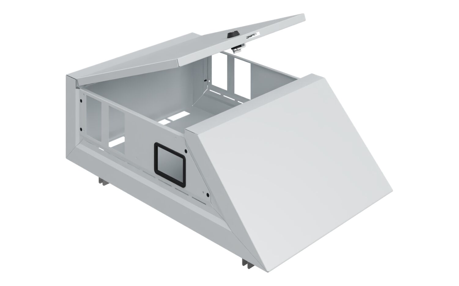 C+P Schrägdachaufsatz mit Revisionsöffnung, 150x300x500mm
