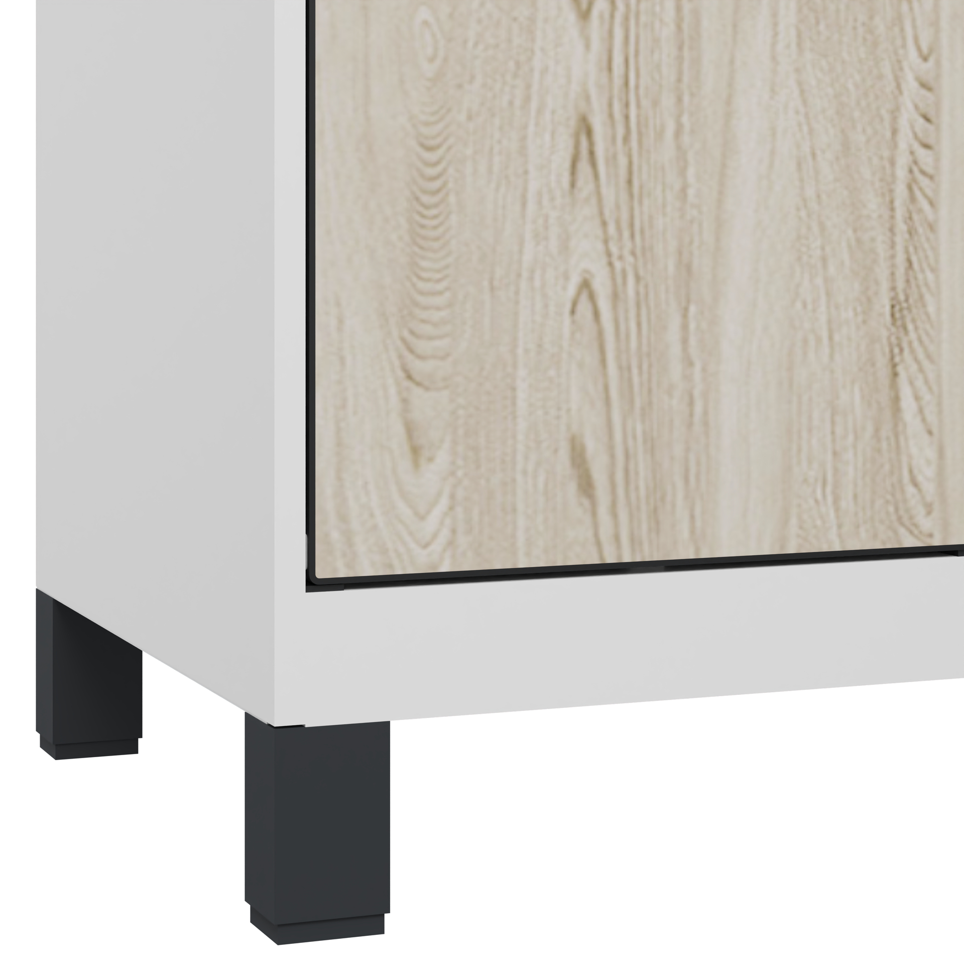 C+P Schlie�fachschrank Evolo PLUS, F��e, 4 F�cher, 1950x400x500mm