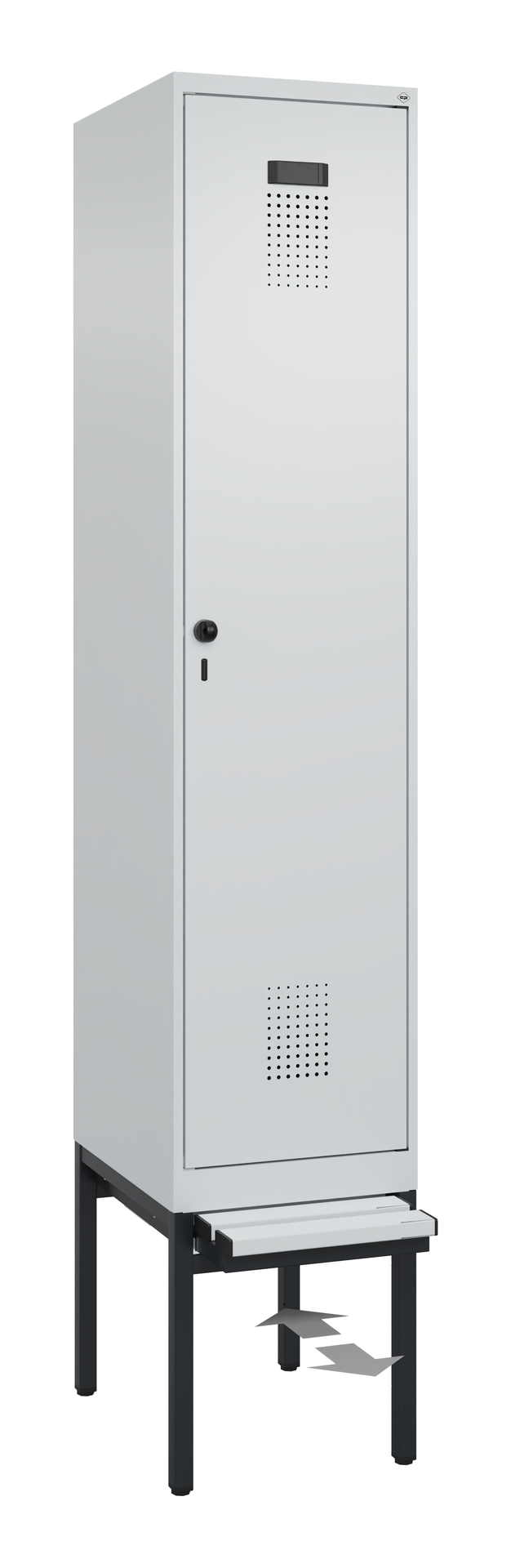 C+P Spind Evolo PLUS, Bank, 1 Abteil, 2120x400x815mm