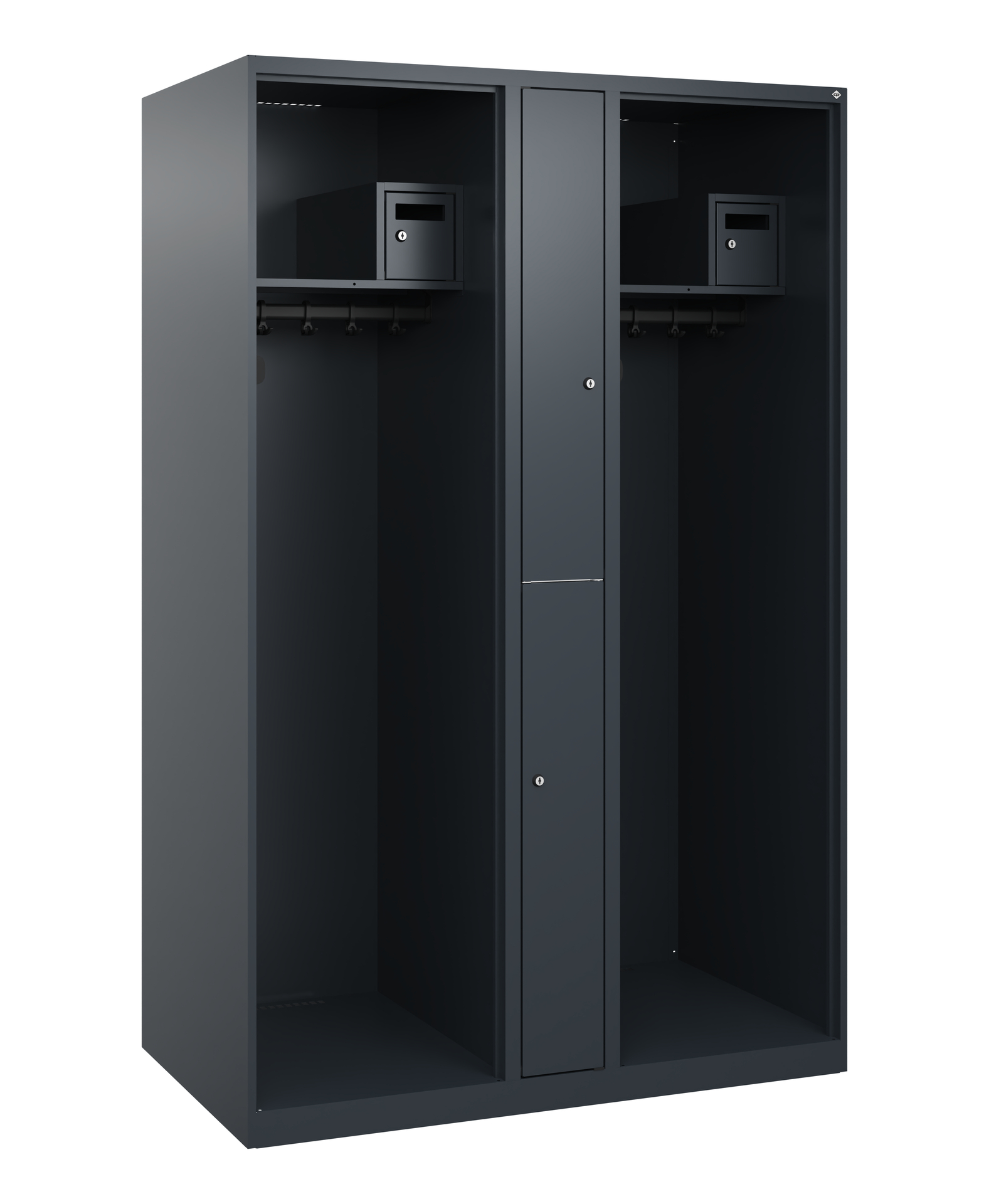 C+P Feuerwehrspind Maxi, 2 Fächer, 1850x1200x600mm