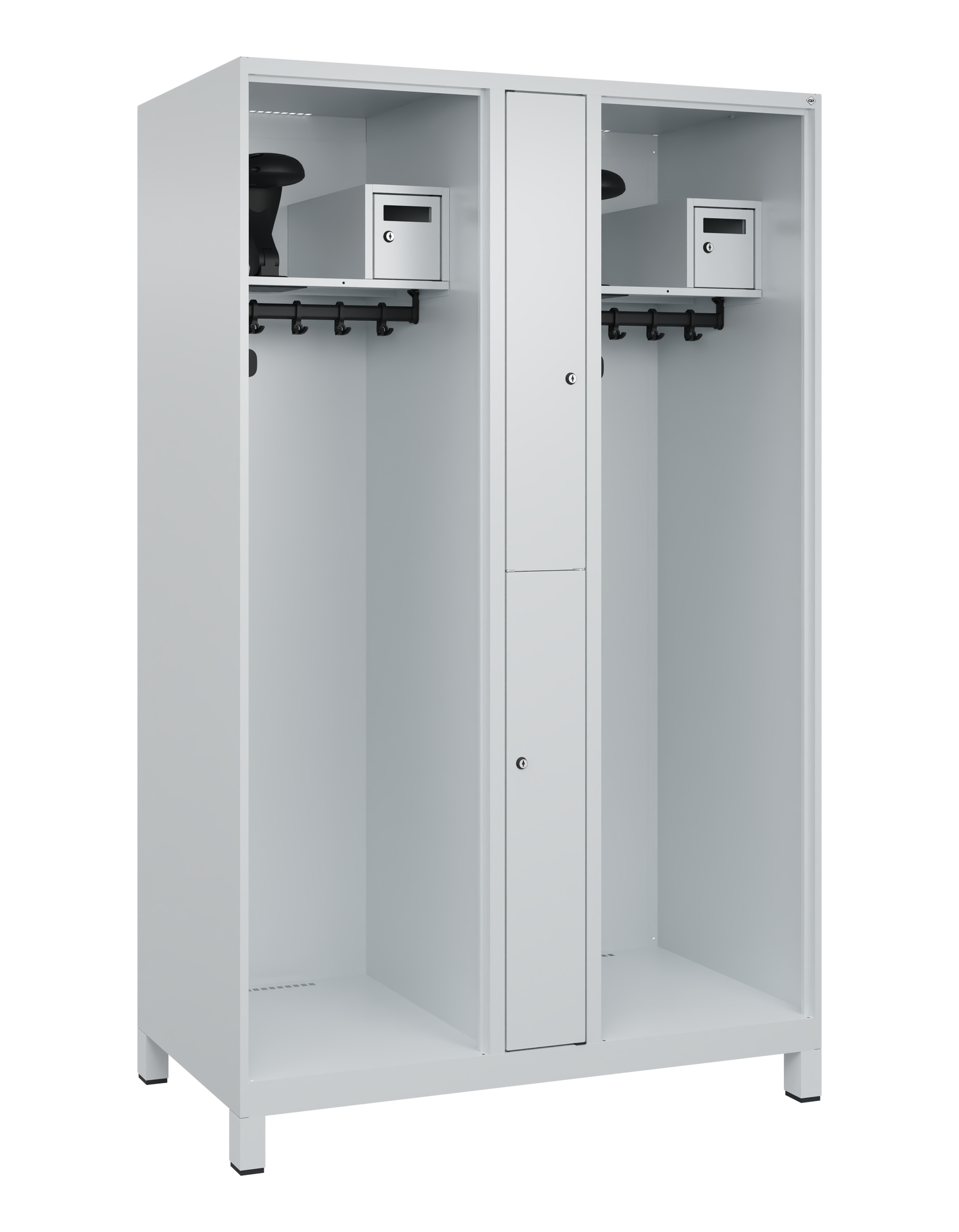 C+P Feuerwehrspind Maxi, 2 Fächer, 1850x1200x600mm