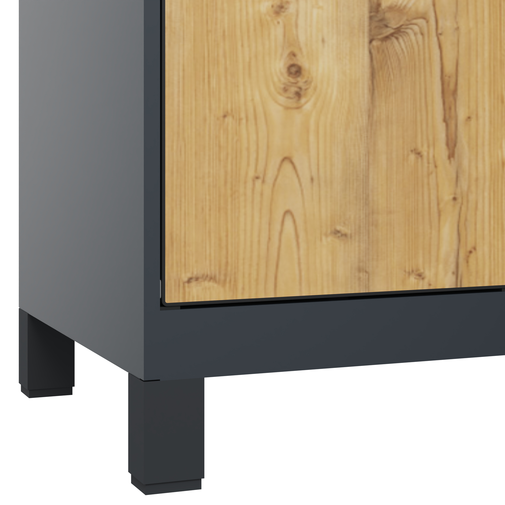C+P Schlie�fachschrank Evolo PLUS, F��e, 10 F�cher, 1950x800x500mm