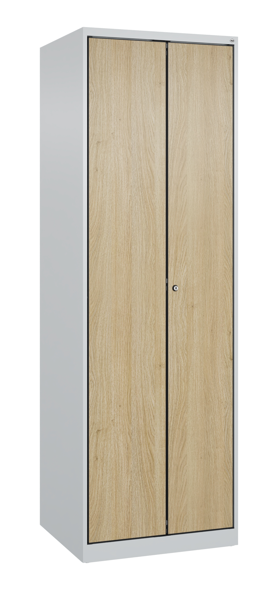 C+P PSA Schwarz-Wei�-Spind Evolo PLUS, 2 Abteile, 1850x600x500mm C+P PSA Schwarz-Wei�-Spind Evolo PLUS, 2 Abteile, 1850x600x500mm